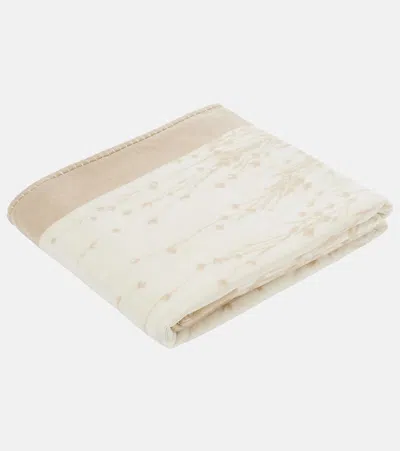 Loro Piana Campo Di Lino Printed Cotton Beach Towel