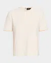 Loro Piana Cannareggio Sweater Ss Silk Cotton Gg 18 In Neutral