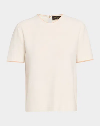 Loro Piana Cannareggio Sweater Ss Silk Cotton Gg 18