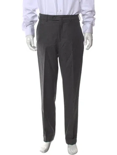 Pre-owned Loro Piana Carlo Dress Pants In Gray