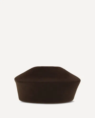 Loro Piana Carys Fur Hat In Brown
