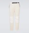 Loro Piana Cashmere And Technical Sweatpants In White