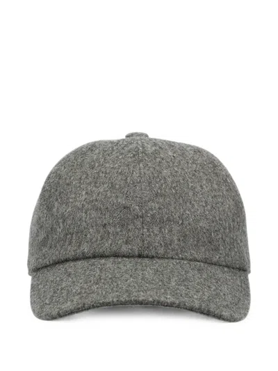 Loro Piana Ivy Cashmere Baseball Cap In Multi