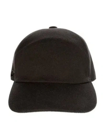 Pre-owned Loro Piana Cashmere Baseball Cap In Neutral