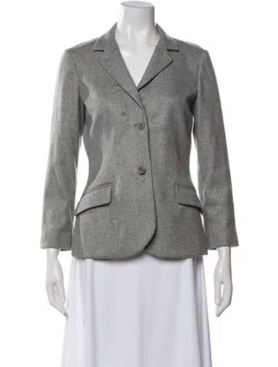 Pre-owned Loro Piana Cashmere Blazer In Blue
