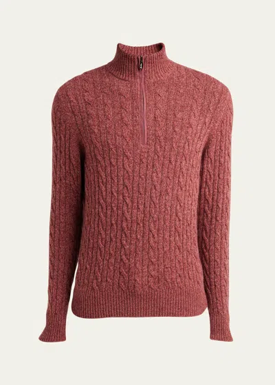 Loro Piana Cashmere Cable-knit Sweater In J1qq Prestige Ora