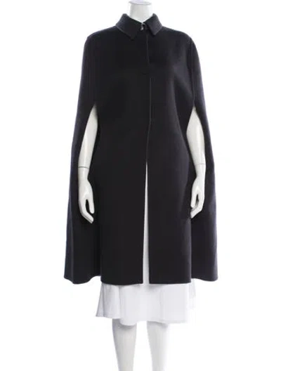 Pre-owned Loro Piana Cashmere Cape In Black