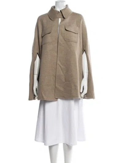 Pre-owned Loro Piana Cashmere Cape In Neutrals