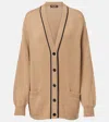 Loro Piana Cashmere Cardigan In Sand