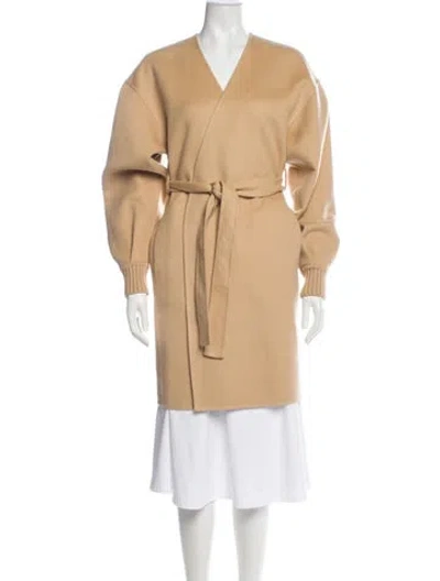 Pre-owned Loro Piana Cashmere Coat In Neutral
