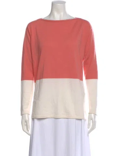 Pre-owned Loro Piana Cashmere Colorblock Pattern Sweater In Multi