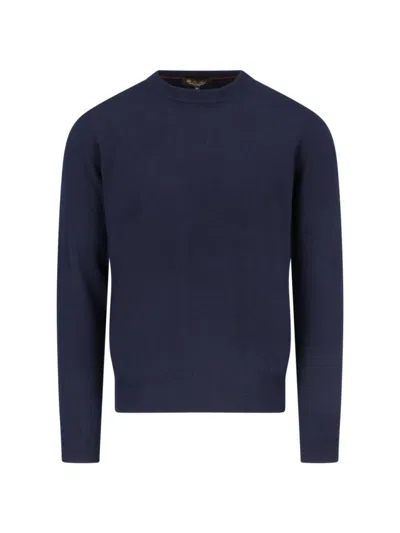 LORO PIANA CASHMERE CREW NECK SWEATER