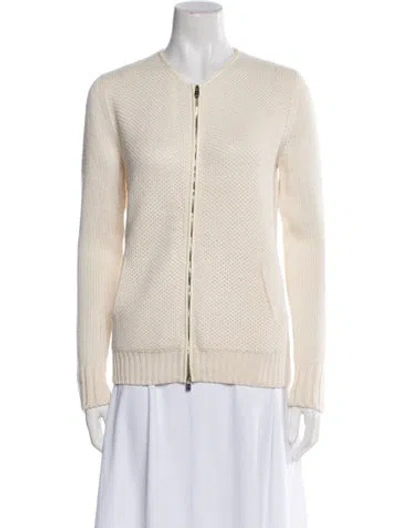 Pre-owned Loro Piana Cashmere Evening Jacket In Neutral