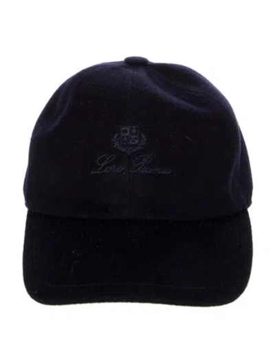 Pre-owned Loro Piana Cashmere Hat In Blue