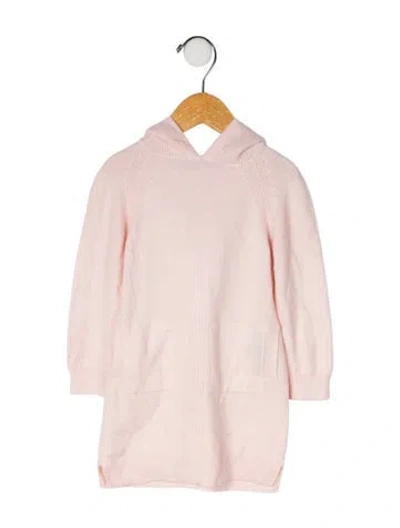 Pre-owned Loro Piana Babies' Cashmere Hooded Dress In Pink