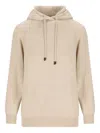 Loro Piana Cashmere Hoodie In Neutral