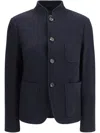 Loro Piana Cashmere Jacket In Blue