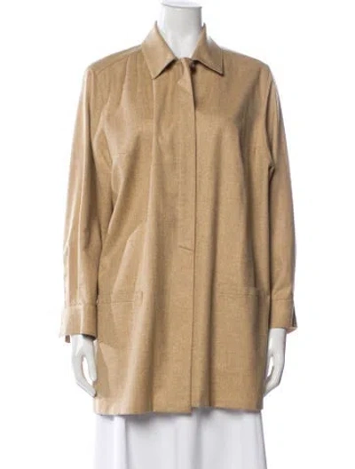 Pre-owned Loro Piana Cashmere Jacket In Brown