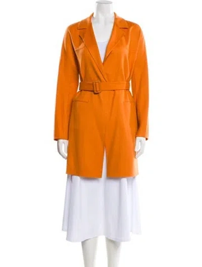 Pre-owned Loro Piana Cashmere Jacket In Orange