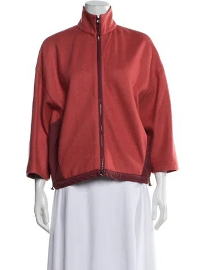 Pre-owned Loro Piana Cashmere Jacket In Red