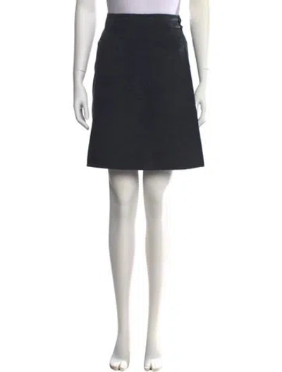 Pre-owned Loro Piana Cashmere Knee-length Skirt In Gray