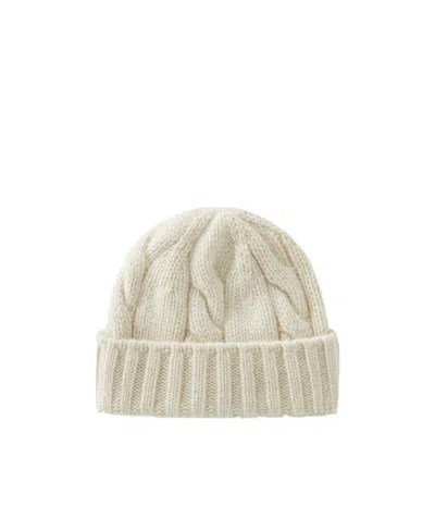 Loro Piana Cashmere Knitted Hat In Neutral