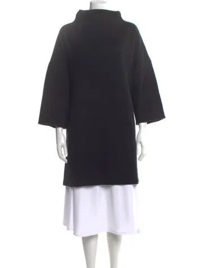 Pre-owned Loro Piana Cashmere Mini Dress In Gray