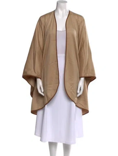 Pre-owned Loro Piana Cashmere Open Front Sweater In Neutral