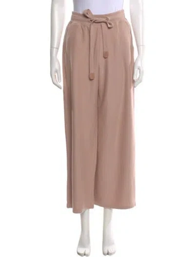 Pre-owned Loro Piana Cashmere Pajama Bottoms In Pink