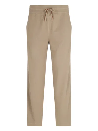 Loro Piana Cashmere Trousers In Beige