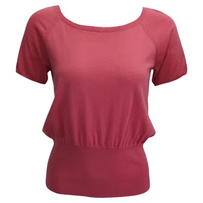Pre-owned Loro Piana Cashmere Pink Blouse