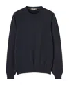 Loro Piana Cashmere Pullover With Round Neck In Black