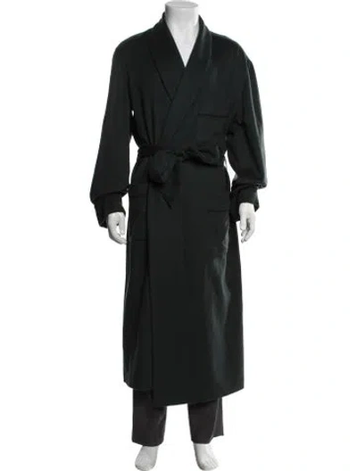 Pre-owned Loro Piana Cashmere Robe In Grey