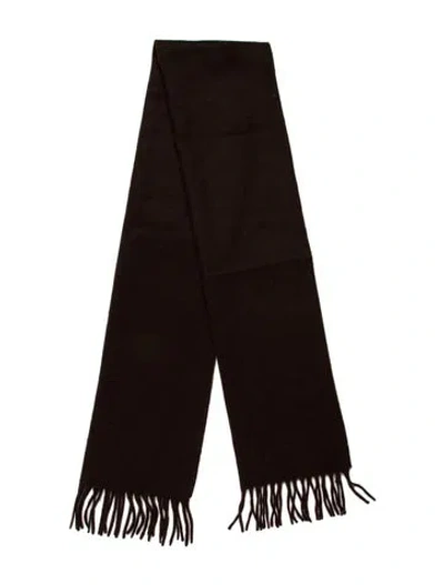 Pre-owned Loro Piana Cashmere Scarf In Brown