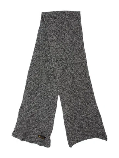 Pre-owned Loro Piana Cashmere Scarf In Gray