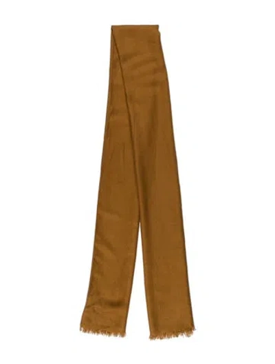 Pre-owned Loro Piana Cashmere Scarf In Neutral