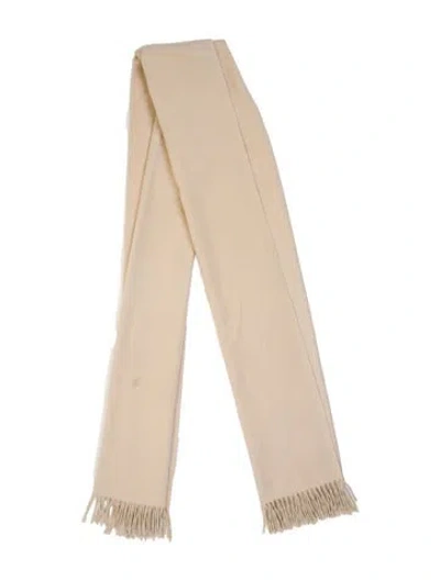 Pre-owned Loro Piana Cashmere Scarf In Neutral