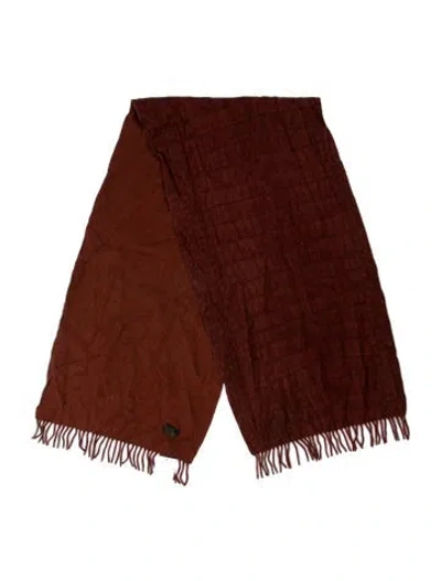 Pre-owned Loro Piana Cashmere Stole In Brown