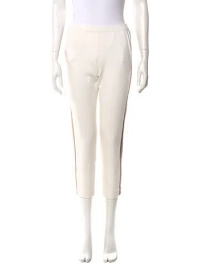 Pre-owned Loro Piana Cashmere Straight Leg Pants In Gray