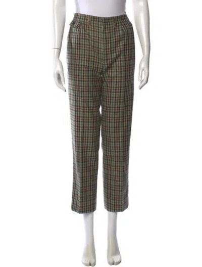 Pre-owned Loro Piana Cashmere Straight Leg Pants In Neutral