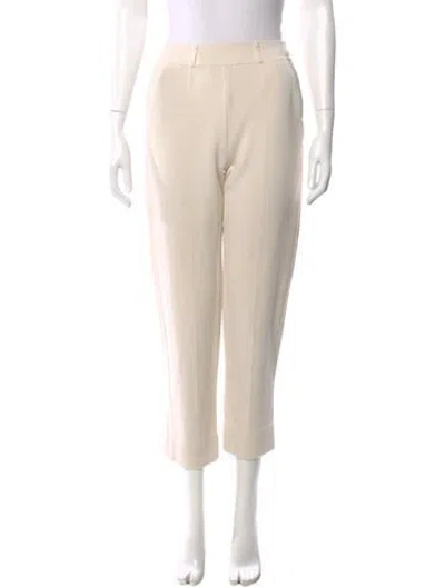 Pre-owned Loro Piana Cashmere Straight Leg Pants In Neutral