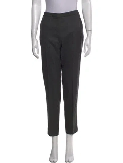 Pre-owned Loro Piana Cashmere Straight Leg Pants W/ Tags In Gray
