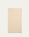 Loro Piana Cashmere Striped Trim Scarf In Neutral
