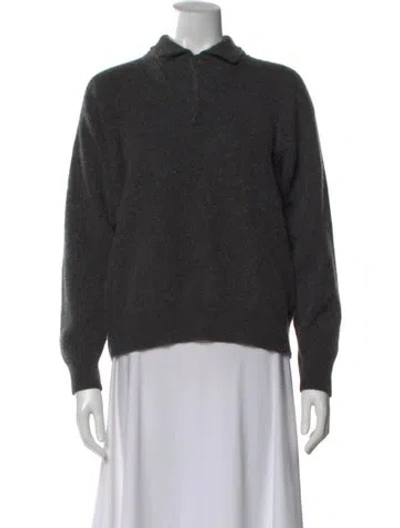 Pre-owned Loro Piana Cashmere Sweater In Gray