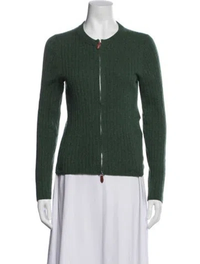 Pre-owned Loro Piana Cashmere Sweater In Green