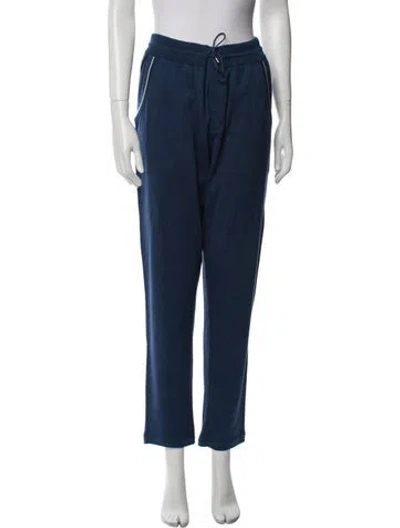 Pre-owned Loro Piana Cashmere Sweatpants In Blue