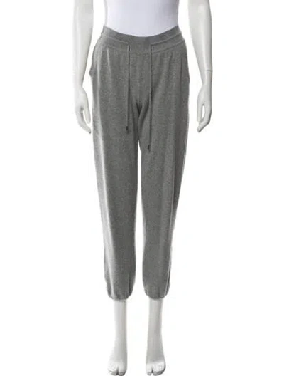 Pre-owned Loro Piana Cashmere Sweatpants In Grey