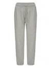 Loro Piana Cashmere Track Pants In Grey