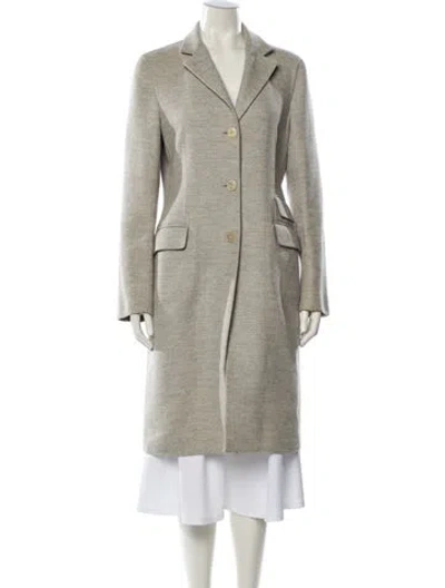 Pre-owned Loro Piana Cashmere Trench Coat In Neutral