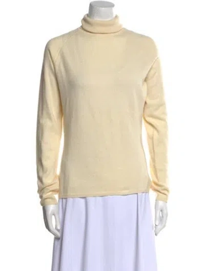 Pre-owned Loro Piana Cashmere Turtleneck Sweater In Neutral